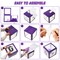 Graduation Decorations 2026 Graduation Party Decorations Set of 4 Boxes with 129pcs Balloons Arch Garland Kit Party Supplies for Any Grades Purple